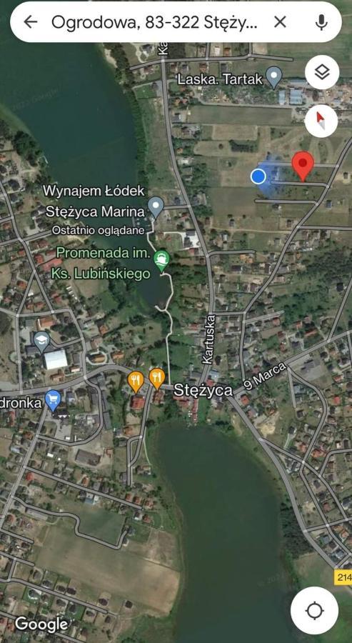 Dom Na Kaszubach "White House" Caloroczny Na Wylacznosc Stężyca Buitenkant foto